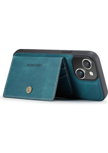 IPhone 15 Için Kılıf Artı Magsafe Cardholder Ayrılabilir Manyetik Tasarım Standı (Yurt Dışından)