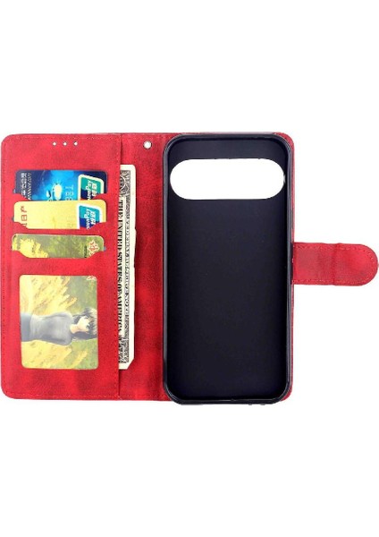 Google Pixel 9 Tam Koruma Kartı Tutucu Kickstand Pu Için Filp Durumda (Yurt Dışından) fırsatları
