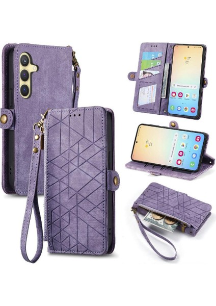 Samsung Galaxy S24 Için Flip Case Darbeye Deri Kılıf Cüzdan Çevirin (Yurt Dışından) indirimleri