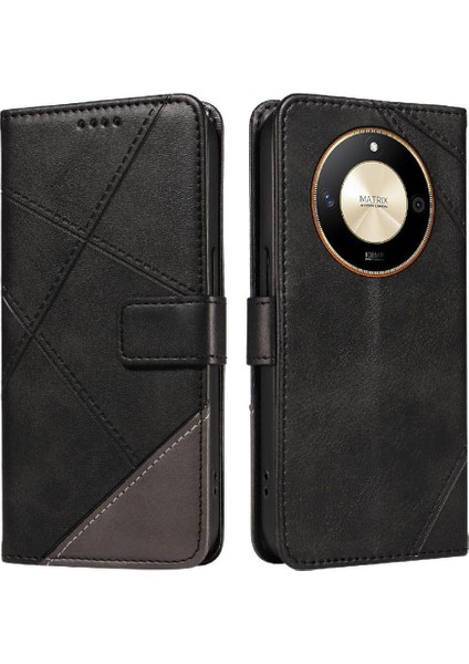 Elmas Dikiş Deri Telefon Koruması ile Onur X50 Için Flip Case (Yurt Dışından) fırsatları