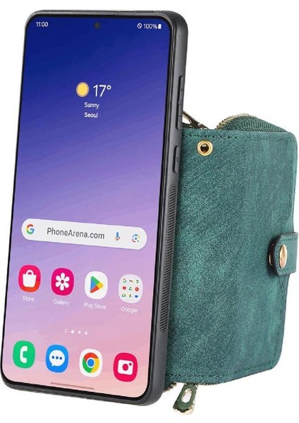 Samsung Galaxy S24 Premium Deri Fermuar Kapatma Ayarlanabilir 7 (Yurt Dışından) indirimleri