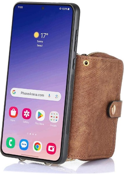 Samsung Galaxy S24 Premium Deri Fermuar Kapatma Ayarlanabilir 7 (Yurt Dışından) indirimleri
