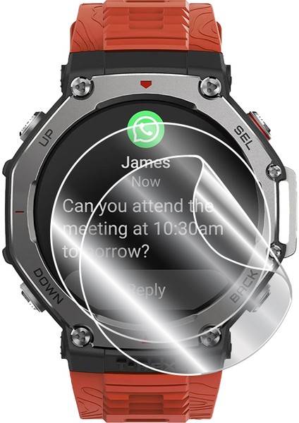 Amazfit T-Rex 3 ile Uyumlu Ipg Hydrogel Ekran Koruyucu (2 Adet)