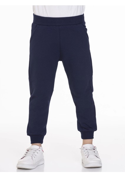Beli Lastikli Erkek Bebek Jogger Eşofman Altı 50707-2