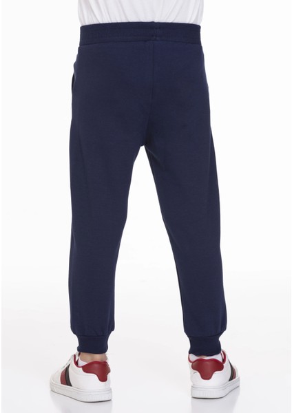 Beli Lastikli Erkek Bebek Jogger Eşofman Altı 50707-2