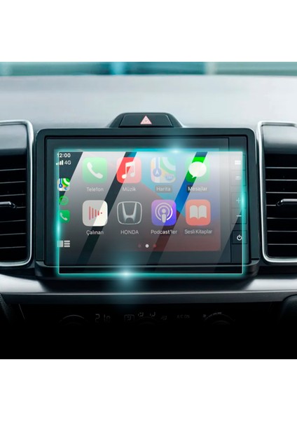 Honda 2022-2024 City 8 Inch Navigasyon İçin 9H Nano Proactive Ekran Koruyucu, Pürüzsüz Cam Bitiş, Ultra Duyarlı Dokunmatik Hassasiyet