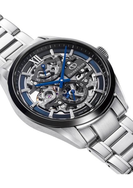Orient Star Kurmalı Otomatik Çelik Gri Siyah Kadran 39 mm Erkek Kol Saati