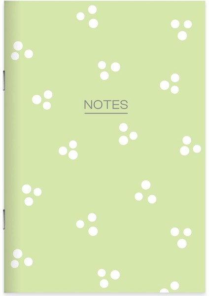 Karton Kapak Hafif Kağıt Defter 4'lü Set-Toprak (2çizgili+2düz) 14*20 24 Yp.
