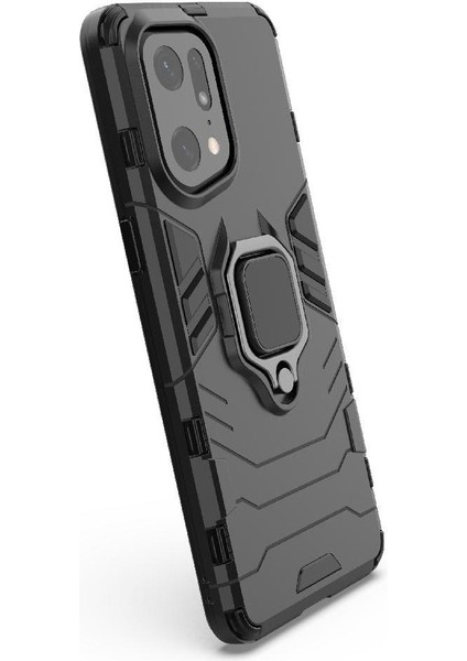 Oppo Bulmak X5 Pro Metal Halka Tutucu Sınıf Için Halka Araba Dağı Kickstand Vaka (Yurt Dışından)