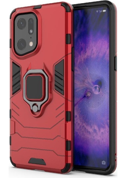 Oppo Bulmak X5 Pro Metal Halka Tutucu Sınıf Için Halka Araba Dağı Kickstand Vaka (Yurt Dışından) fırsatları