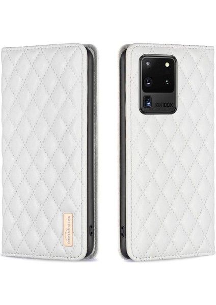 Samsung Galaxy S20 Ultra Cüzdan Tam Koruma Manyetik Için Flip Case (Yurt Dışından)