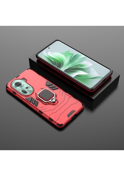 Oppo RENO11 5g Darbeye Dayanıklı Metal Halka Için Halka Araç Montaj Kickstand Durumda (Yurt Dışından) fırsatları