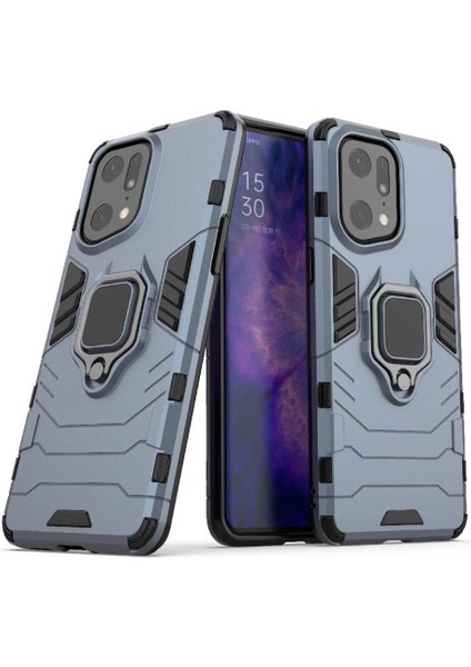 Oppo Bulmak X5 Pro Metal Halka Tutucu Sınıf Için Halka Araba Dağı Kickstand Vaka (Yurt Dışından)