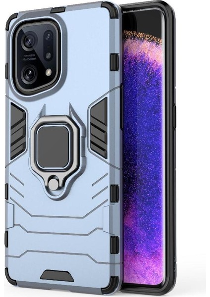 Oppo Bulmak X5 Kickstand Darbeye Dayanıklı Sınıf Için Halka Araba Dağı Kickstand Durumda (Yurt Dışından)