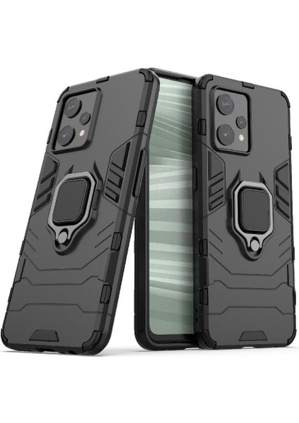 Yüzük Araba Montaj Kickstand Kılıf Realme 9 Pro Artı Kickstand Darbeye (Yurt Dışından) fiyatları