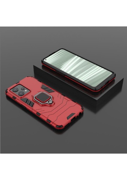 Yüzük Araba Montaj Kickstand Kılıf Realme 9 Pro Artı Kickstand Darbeye (Yurt Dışından) indirimleri