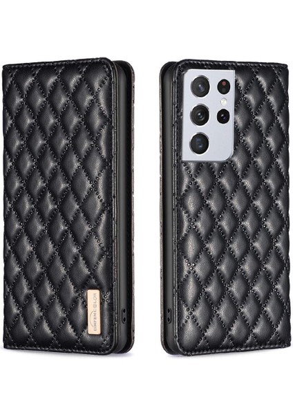 Samsung Galaxy S21 Ultra Cüzdan Kart Yuvaları Tutucu Manyetik Için Flip Case (Yurt Dışından) indirimleri