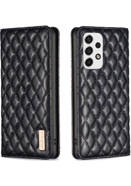 Samsung Galaxy A73 5g Manyetik Kapatma Tam Koruma Kartı Için Flip Case (Yurt Dışından)