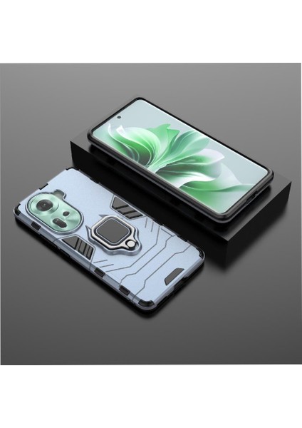Oppo RENO11 5g Darbeye Dayanıklı Metal Halka Için Halka Araç Montaj Kickstand Durumda (Yurt Dışından) fırsatları