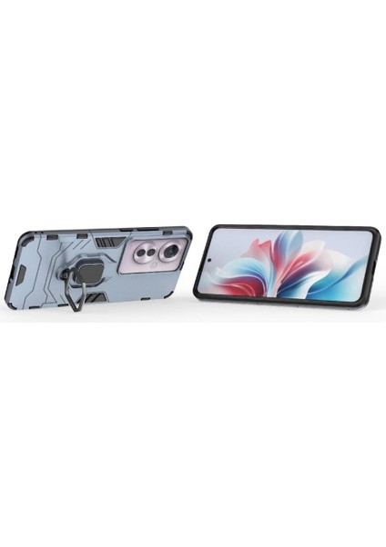 Oppo RENO11 F Askeri Sınıf Koruma Için Halka Araba Dağı Kickstand Vaka (Yurt Dışından) fiyatları