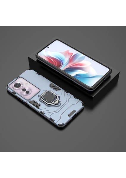 Oppo RENO11 F Askeri Sınıf Koruma Için Halka Araba Dağı Kickstand Vaka (Yurt Dışından) fırsatları