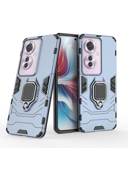 Oppo RENO11 F Askeri Sınıf Koruma Için Halka Araba Dağı Kickstand Vaka (Yurt Dışından) indirimleri