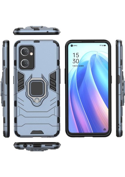 Oppo Reno7 5g Darbeye Kickstand Sınıf Için Halka Araba Dağı Kickstand Vaka (Yurt Dışından)