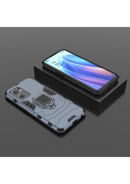 Oppo Reno7 5g Darbeye Kickstand Sınıf Için Halka Araba Dağı Kickstand Vaka (Yurt Dışından) indirimleri