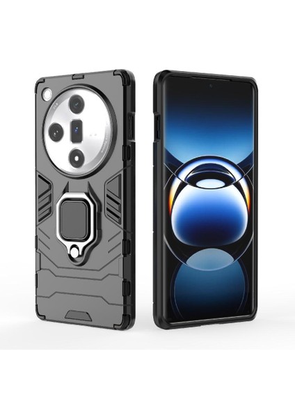 Oppo Bulmak X7 Askeri Sınıf Koruma Için Halka Araba Dağı Kickstand Durumda (Yurt Dışından)