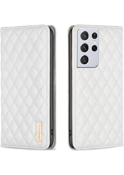 Samsung Galaxy S21 Ultra Cüzdan Kart Yuvaları Tutucu Manyetik Için Flip Case (Yurt Dışından) indirimleri