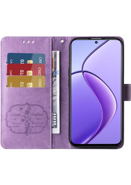 Realme 12 5g Cardyuvaları Deri Çiçek Flip Için Flip Case (Yurt Dışından) fırsatları