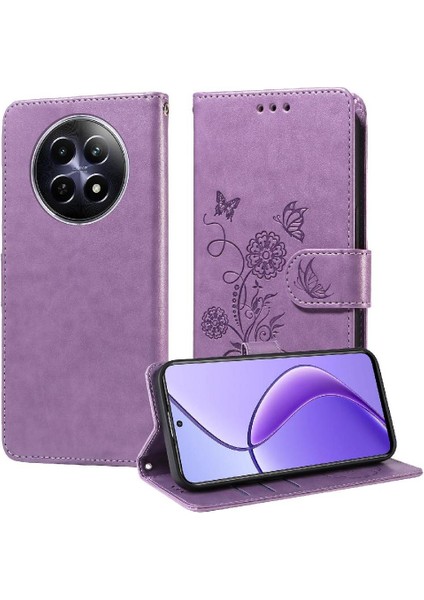 Realme 12 5g Cardyuvaları Deri Çiçek Flip Için Flip Case (Yurt Dışından) indirimleri