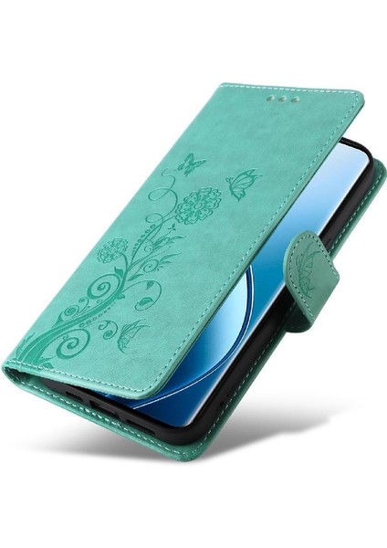 Realme 13 Pro Artı Deri Çevirme Çiçek Kart Yuvaları Için Flip Case (Yurt Dışından)