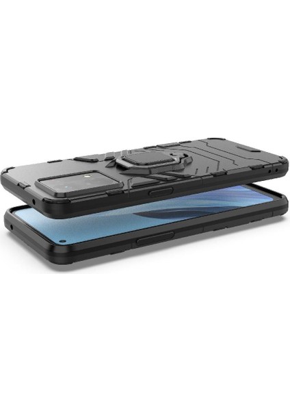 Oppo Reno8 4g Kickstand Darbeye Dayanıklı Metal Için Halka Araba Dağı Kickstand Vaka (Yurt Dışından) indirimleri