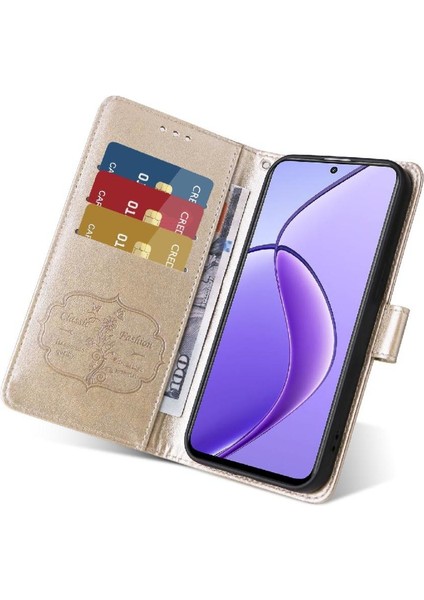 Realme 12 5g Cardyuvaları Deri Çiçek Flip Için Flip Case (Yurt Dışından) indirimleri
