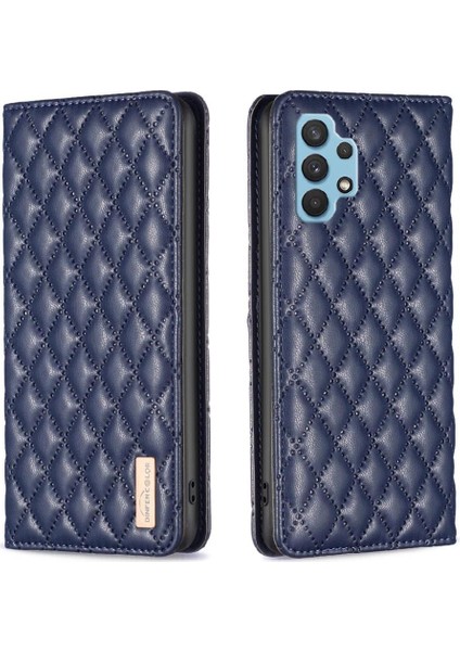 Samsung Galaxy A32 4g Manyetik Kapatma Cüzdan Tam Kart Için Flip Case (Yurt Dışından)