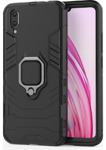 Vivo X23 Darbeye Dayanıklı Metal Halka Tutucu Için Halka Araç Montaj Kickstand Vaka (Yurt Dışından) modelleri