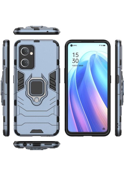 Oppo Bulmak Için Halka Araba Montaj Kickstand Durumda X5 Lite Darbeye Askeri (Yurt Dışından)