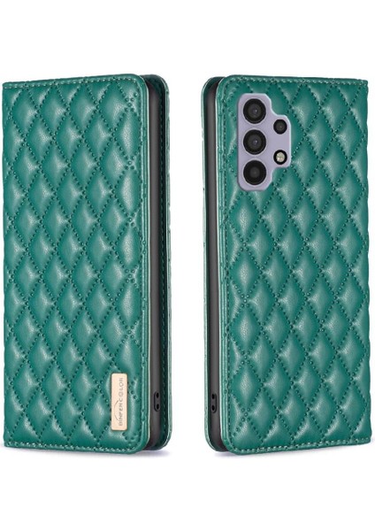 Samsung Galaxy A32 5g Kart Yuvaları Tutucu Manyetik Kapatma Için Flip Case (Yurt Dışından)