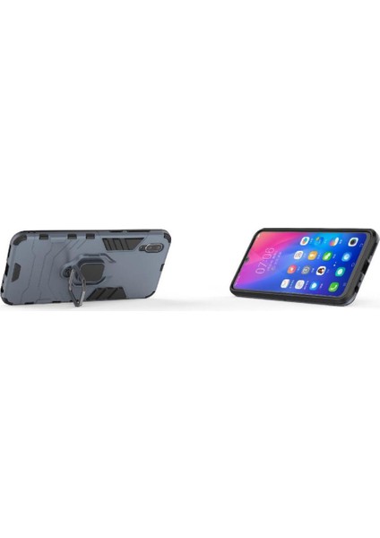 Vivo Y97 Kickstand Askeri Sınıf Metal Için Halka Araba Dağı Kickstand Vaka (Yurt Dışından) modelleri