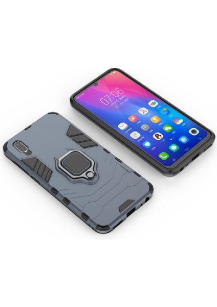 Vivo Y97 Kickstand Askeri Sınıf Metal Için Halka Araba Dağı Kickstand Vaka (Yurt Dışından) fırsatları