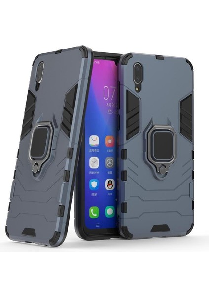 Vivo Y97 Kickstand Askeri Sınıf Metal Için Halka Araba Dağı Kickstand Vaka (Yurt Dışından) indirimleri