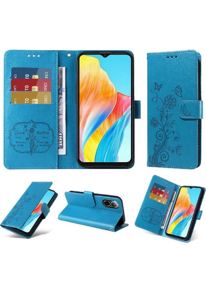 Realme C67 4g Çiçek Çevirme Deri Kart Yuvaları Için Flip Case (Yurt Dışından) fiyatları