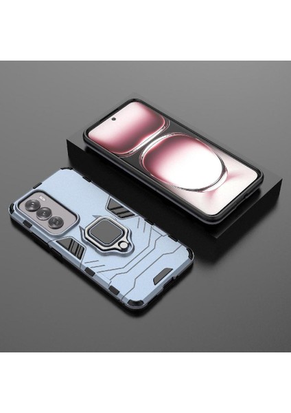 Oppo RENO12 Pro 5g Askeri Sınıf Metal Için Halka Araba Dağı Kickstand Vaka (Yurt Dışından) indirimleri