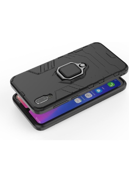 Vivo Y97 Kickstand Askeri Sınıf Metal Için Halka Araba Dağı Kickstand Vaka (Yurt Dışından) fırsatları