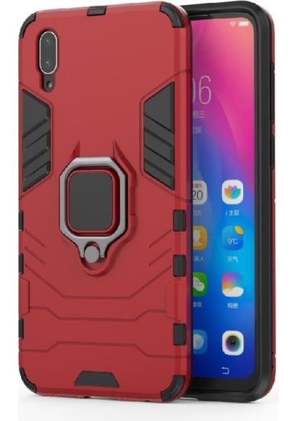 Vivo Y97 Kickstand Askeri Sınıf Metal Için Halka Araba Dağı Kickstand Vaka (Yurt Dışından) fiyatları