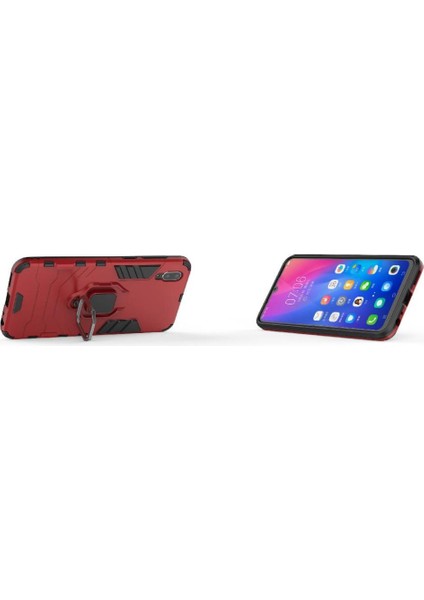 Vivo Y97 Kickstand Askeri Sınıf Metal Için Halka Araba Dağı Kickstand Vaka (Yurt Dışından) modelleri