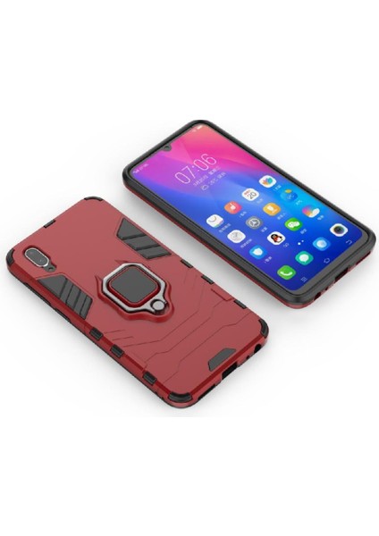 Vivo Y97 Kickstand Askeri Sınıf Metal Için Halka Araba Dağı Kickstand Vaka (Yurt Dışından) indirimleri