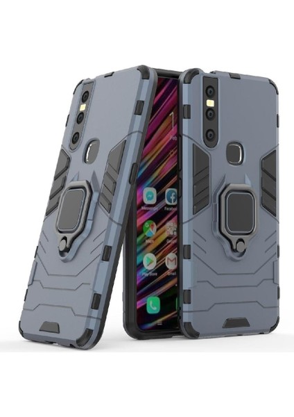 Vivo V15 Kickstand Darbeye Askeri Için Halka Araç Montaj Kickstand Durumda (Yurt Dışından) indirimleri