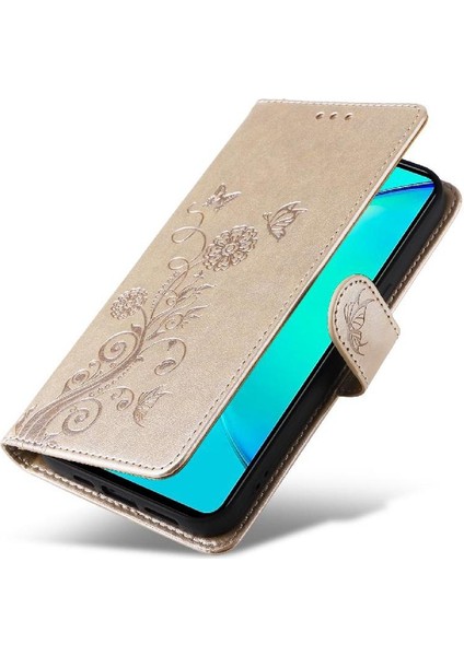 Vıvo Y27 4g Flip Deri Kart Yuvaları Çiçek Için Flip Case (Yurt Dışından) fırsatları